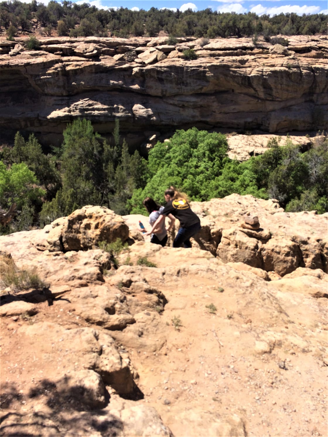 Hiking in Westwater Canyon