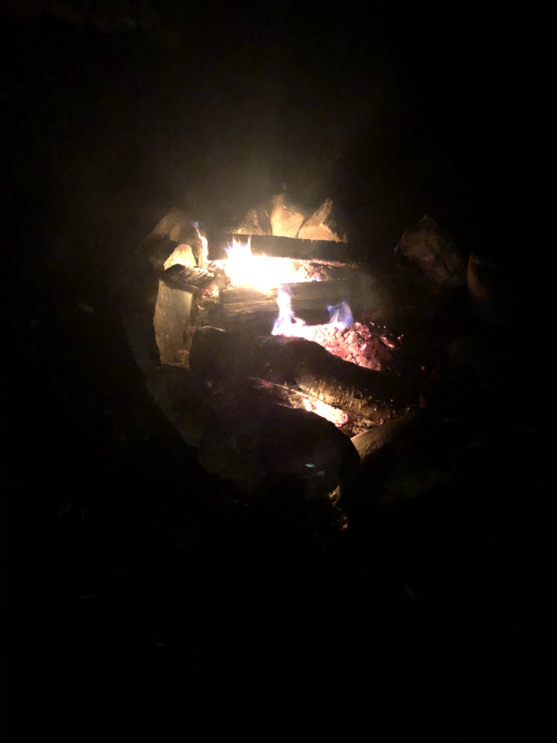 Cozy fire!