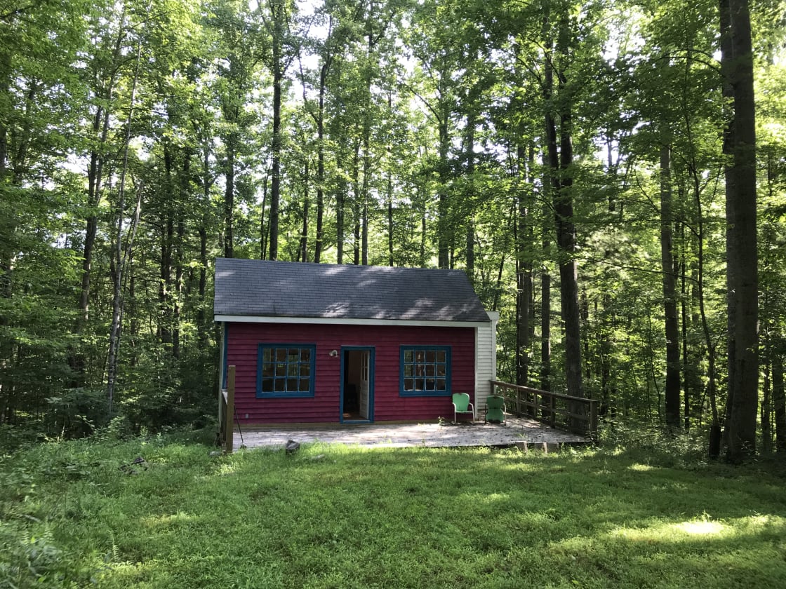 Remote cabin in the woods, Floyd VA