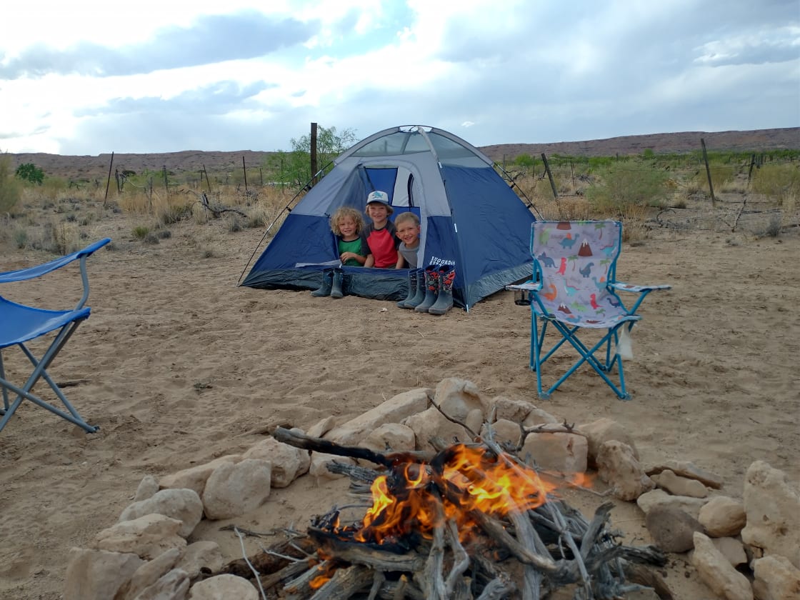 Tent camping the whole family will enjoy