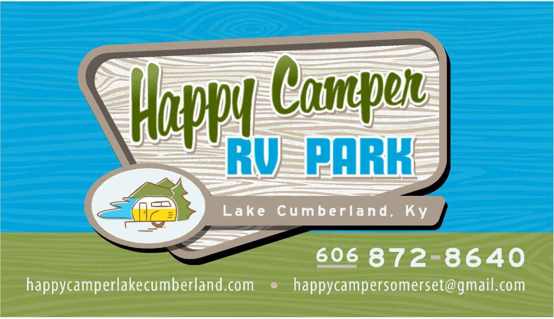 Happy Camper RV park in Somerset Ky.  Less than 2 miles from Lake Cumberland and Lee’s Ford Marina.  Quiet, safe and secluded but close to everything!  
