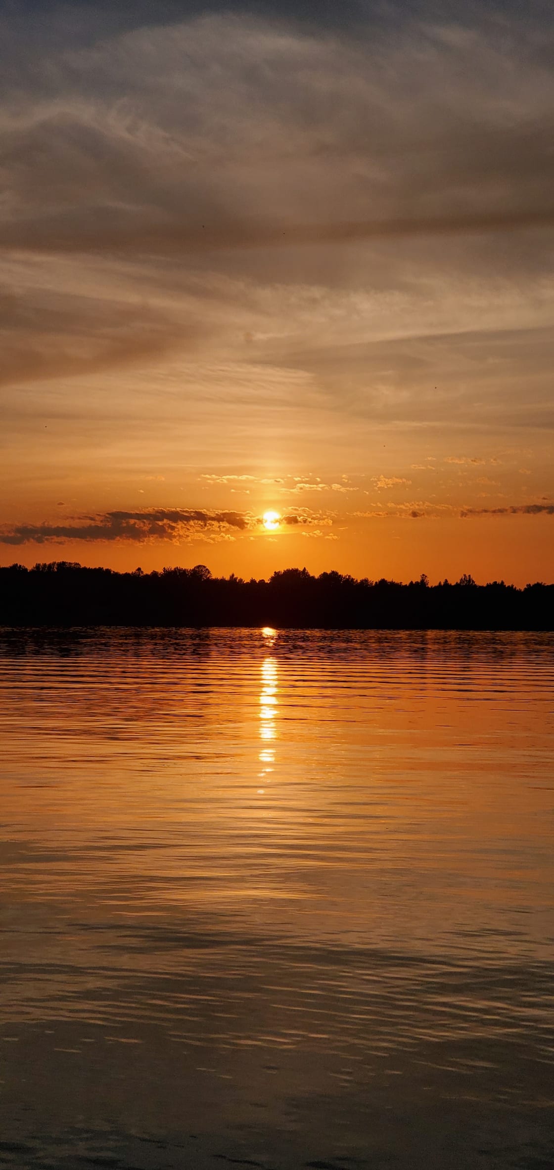 Sunset at Canal Lake