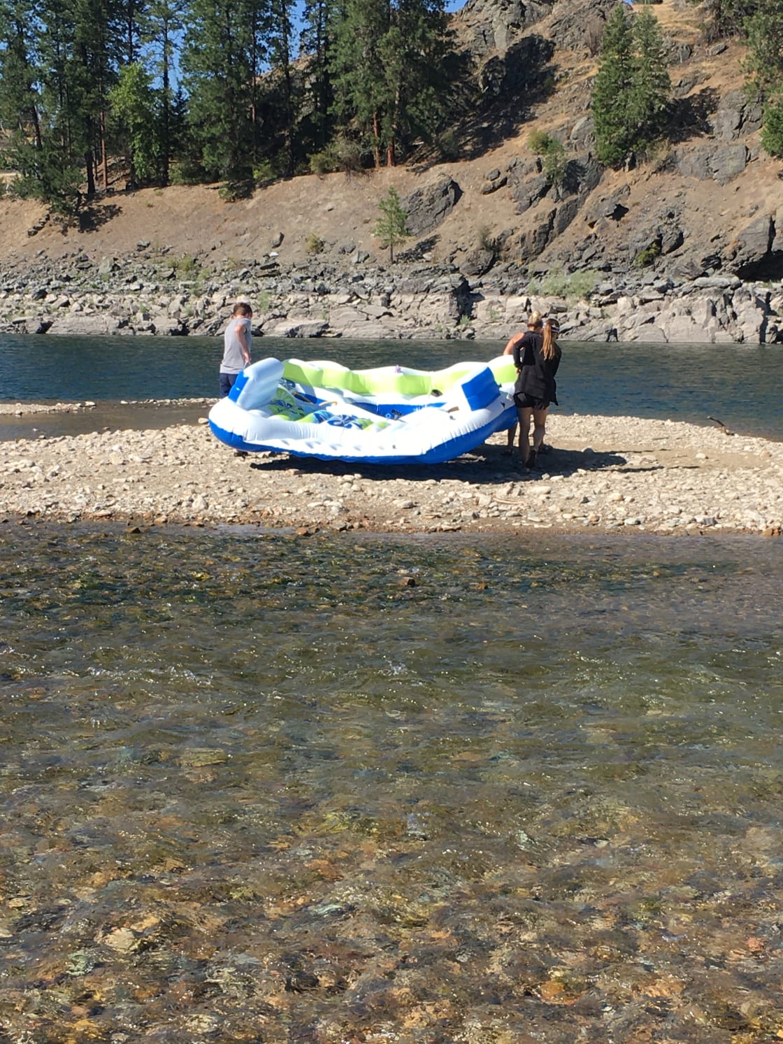 Rent out the six person plus float to float down the Clark Fork River. We drop you off at the swim hole that's within walking distance of The Roost and we pick you up at the end of a 2 hour float.