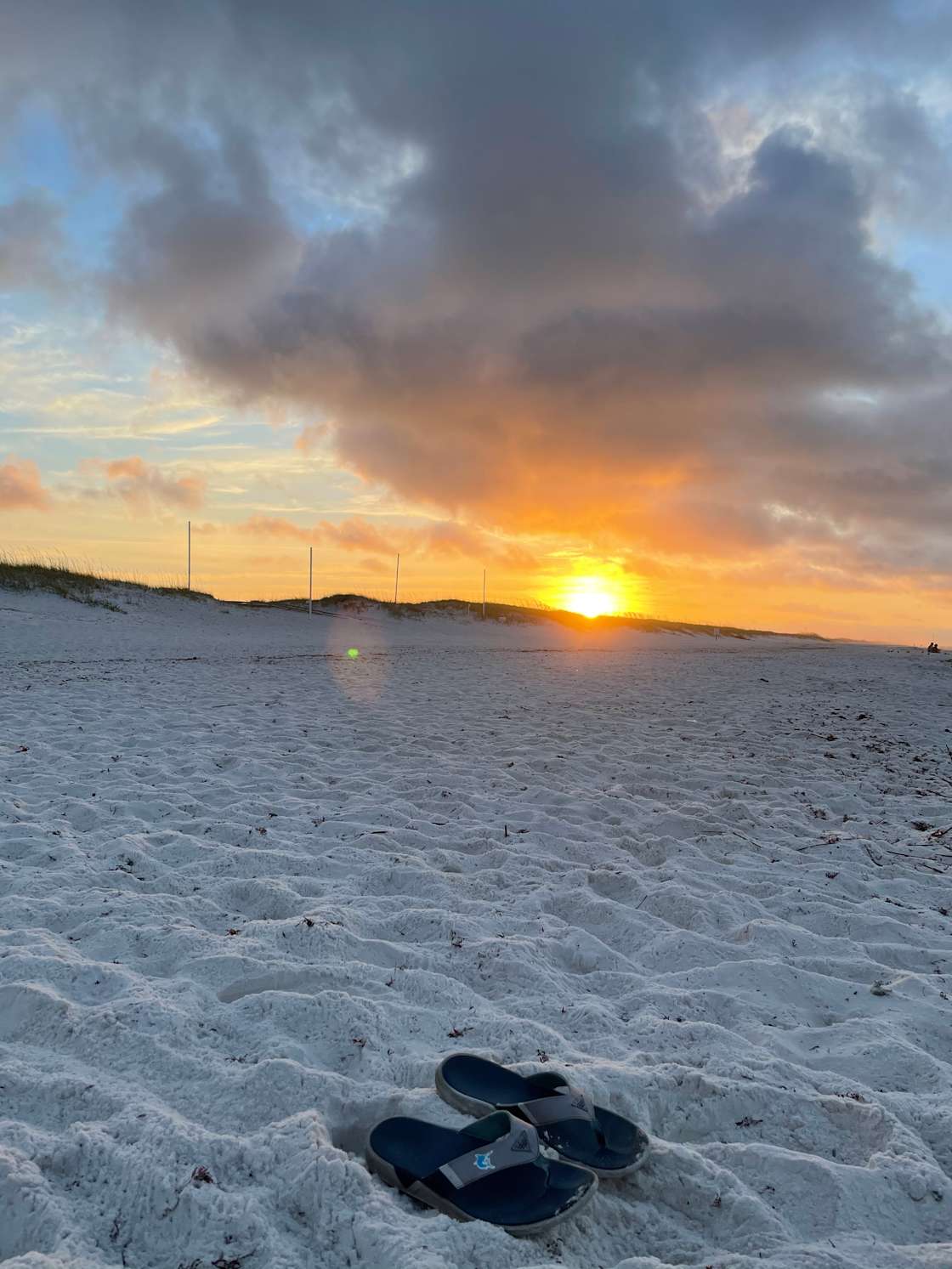 Sunrise at Navarre beach 