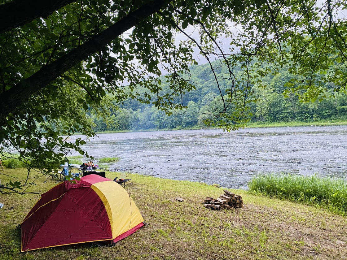 NEWE: Delaware River Campsite