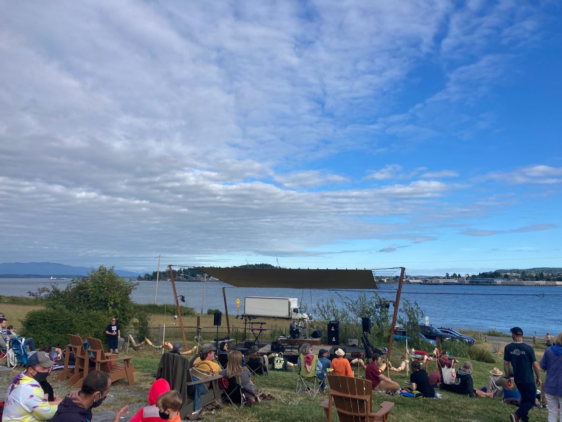catch a concert at the General Store!  about 12-15 min walk from the camp.  they also serve food and drinks, and sell small items at island prices.  good cider!