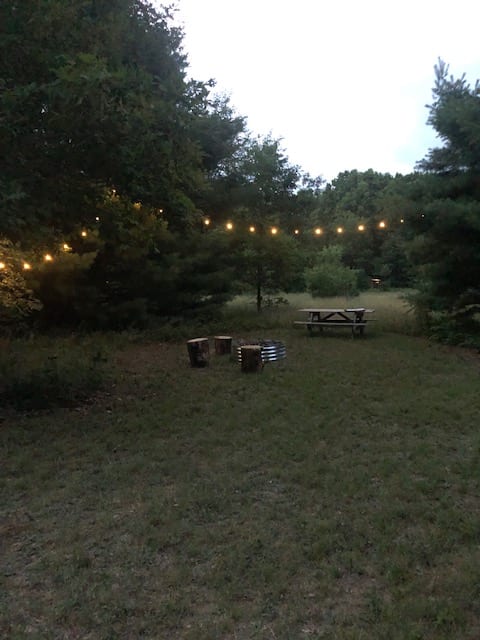 site #2 at night