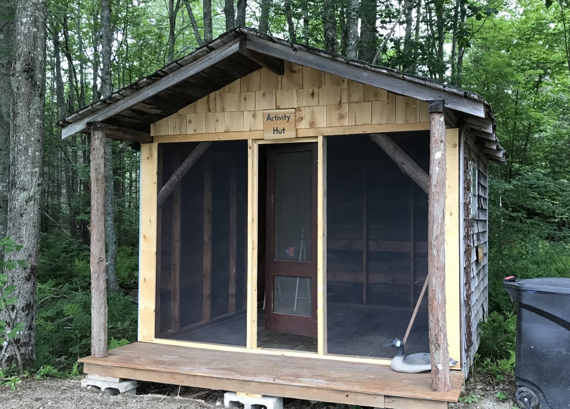 The Activity Hut
Where we will do fly tying class and more!