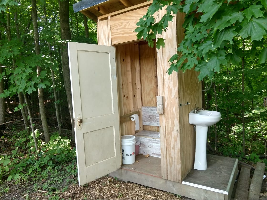 Our composting toilet. It has gotten rave reviews!