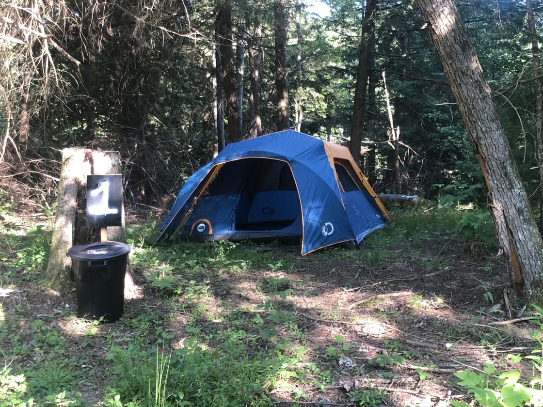 Lovejoy Falls Primitive Campsite