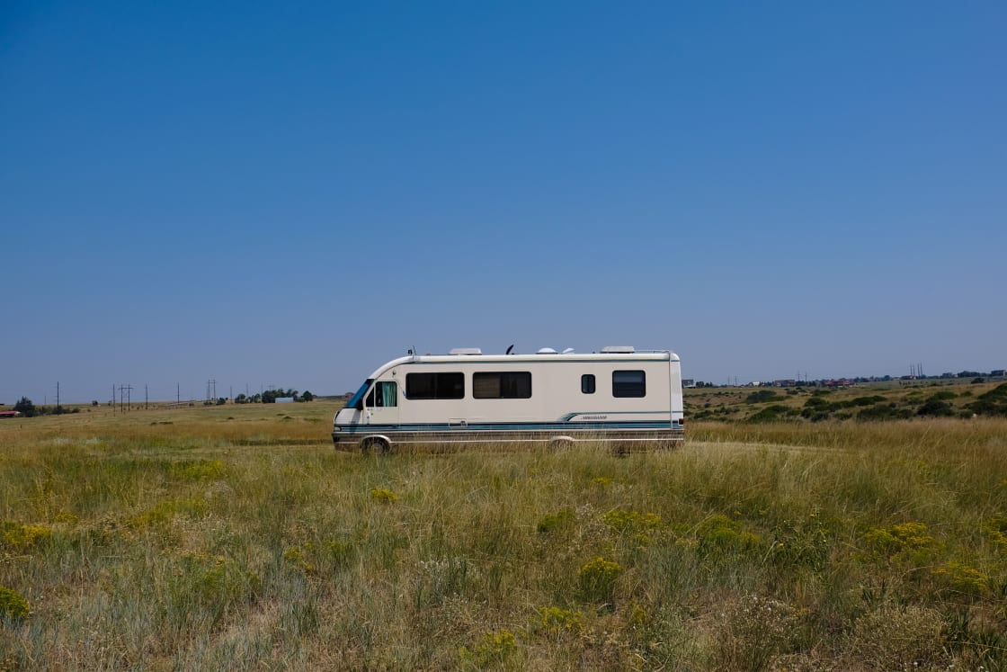 An RV at one of the other sites 