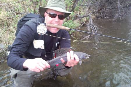 One of my favorite things to do in the are!  Fly fish for Arctic Grayling!