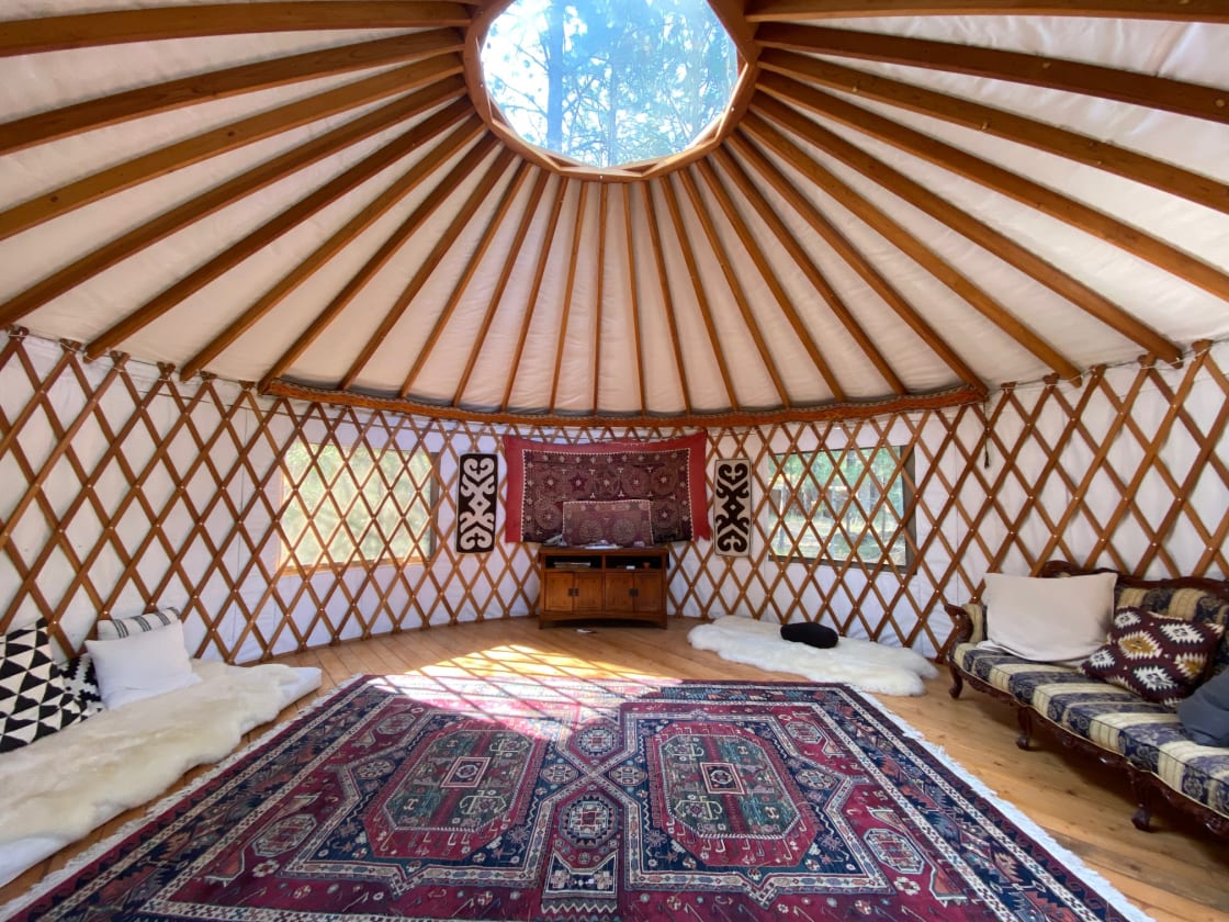 The yurt!