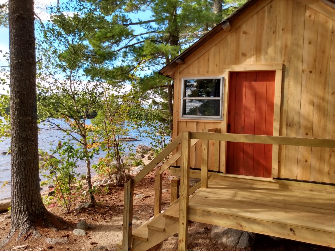 Loon Point Cabin and Camp Site