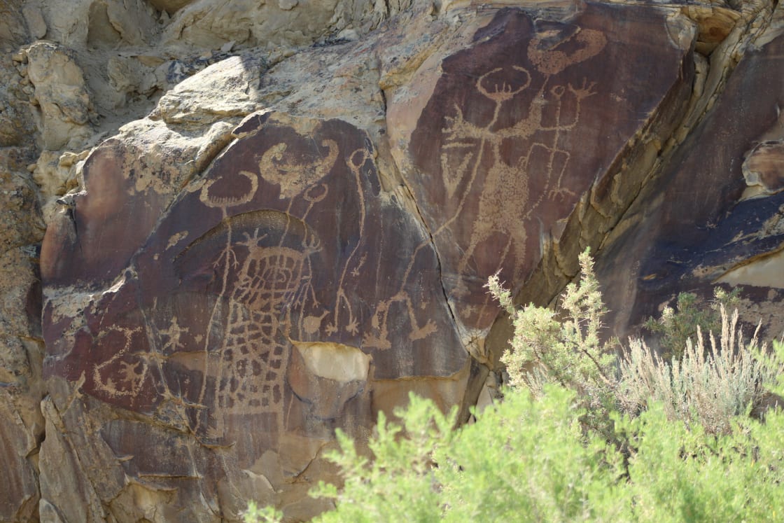 Legend Rock is a short drive from the property, taking you through unique landscape on your way to amazing petroglyphs. 