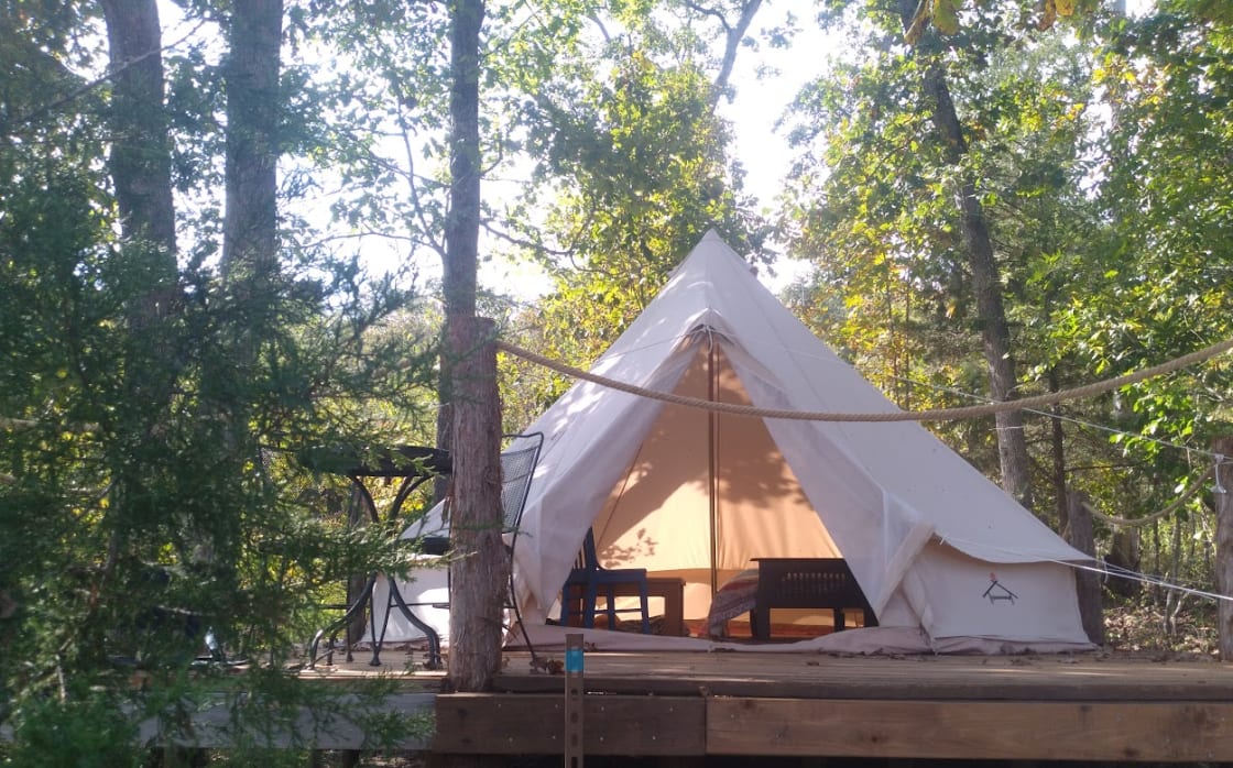 The yurt has a new look!