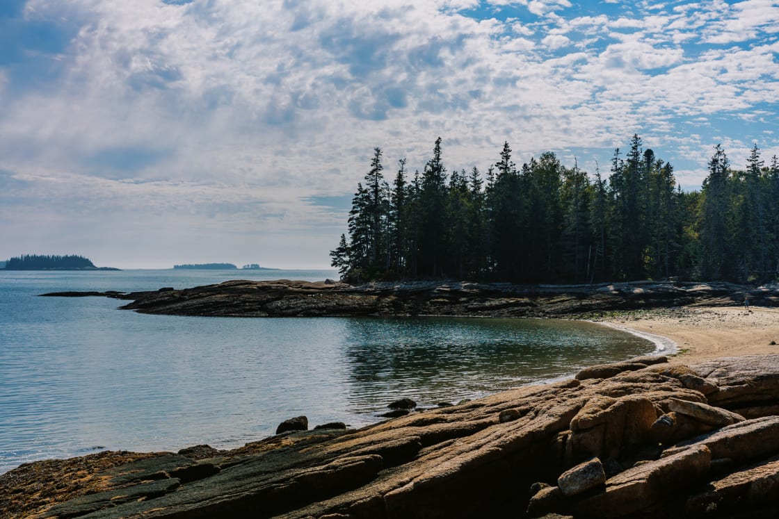 Barred Island is a short drive away with easy hikes through a mossy forest, you can access the island at low tide