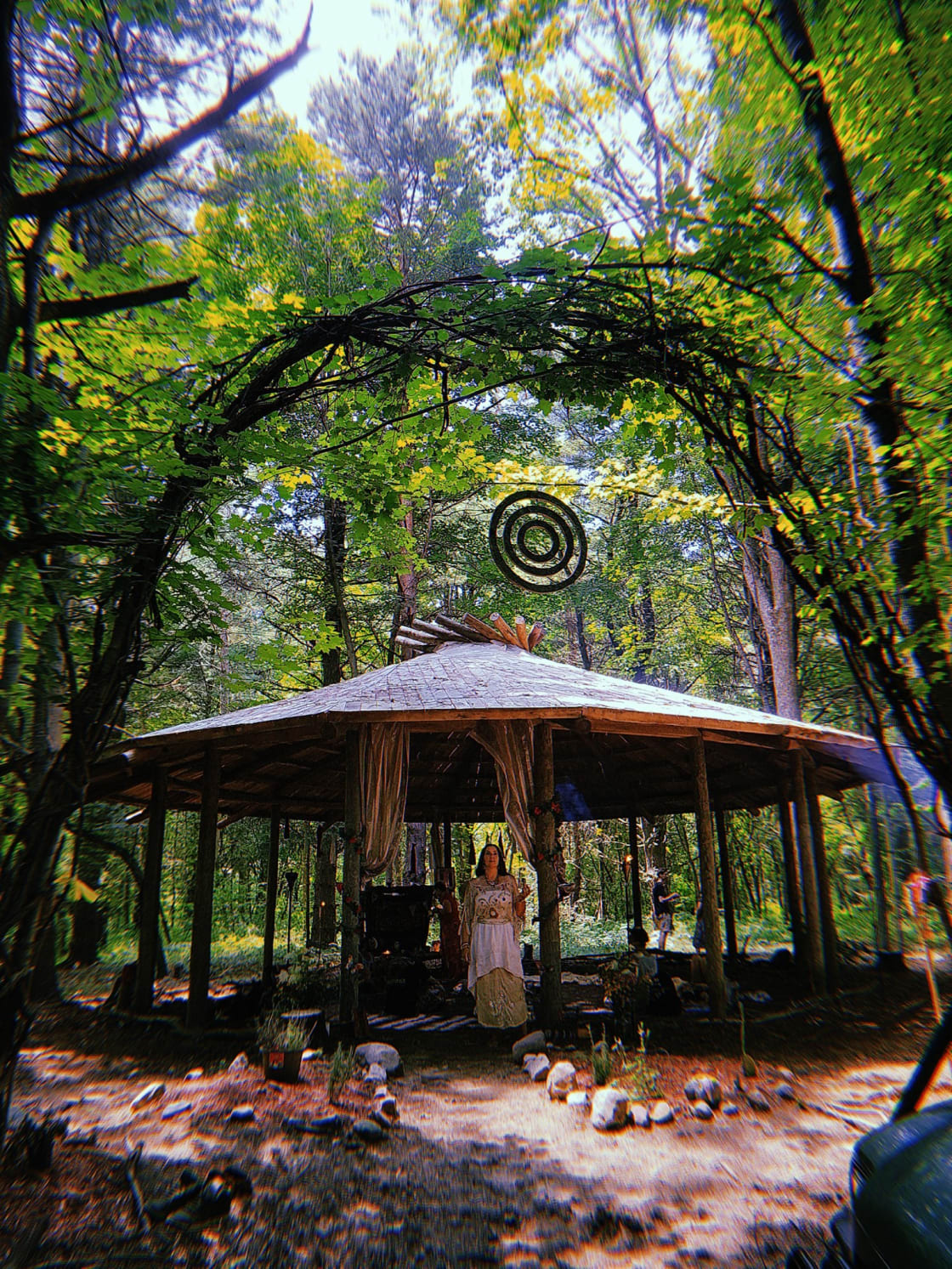 Our temple in the woods