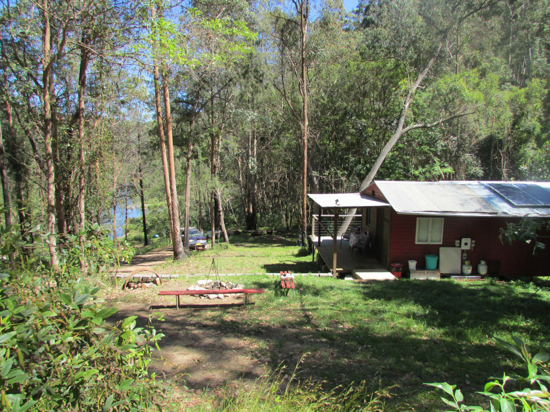 View of the Shack looking toward the river