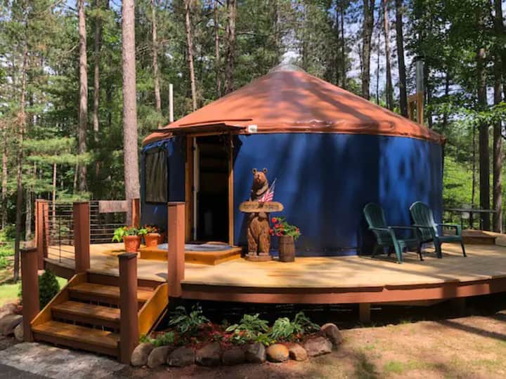 The Perry Pines Yurt & Sauna