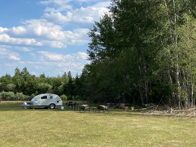 Camp Site 1 - This camp site is in our small animal pasture close to the petting zoo, playground and big red barn