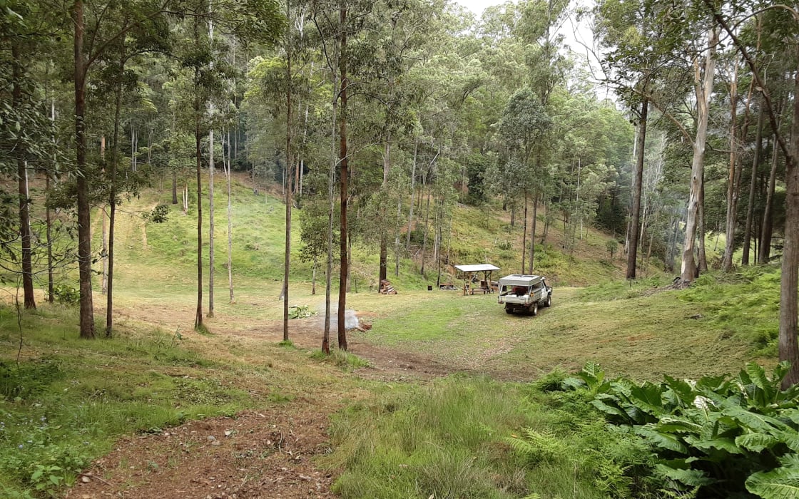 View of the camp area.