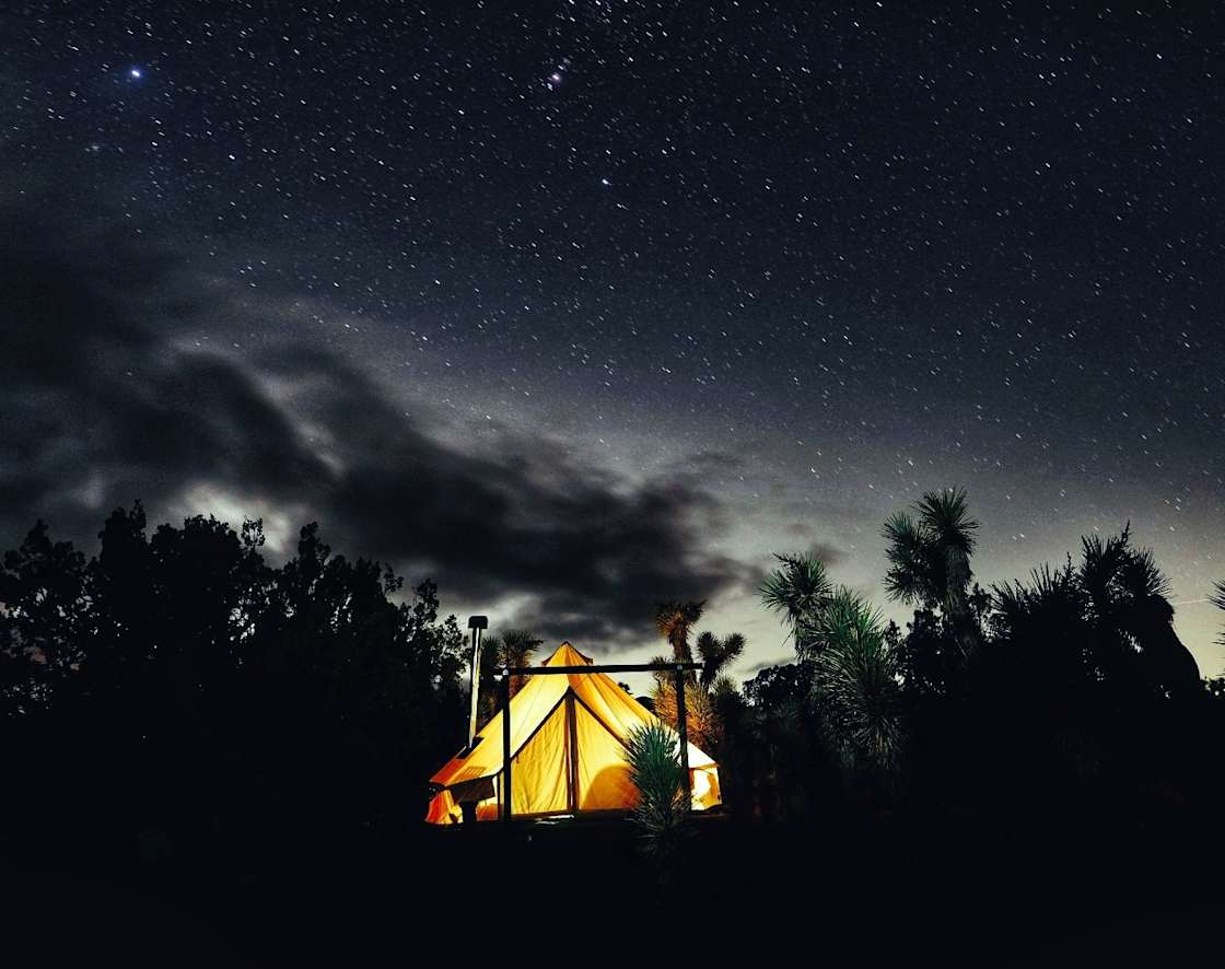 Large 16 Foot Glamping Bell Tent 
