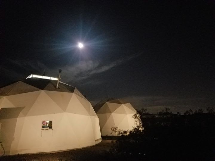 Geo Dome Campsite, I-17 Access