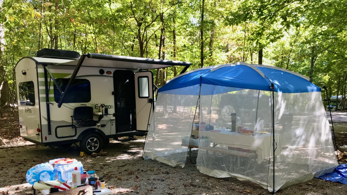 Greeter Falls Campground