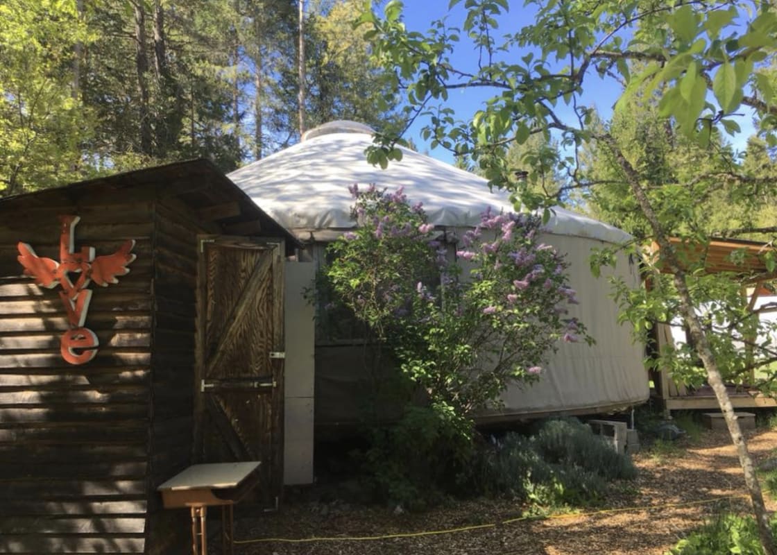 We also have a yurt that sleeps 4, ask for more info