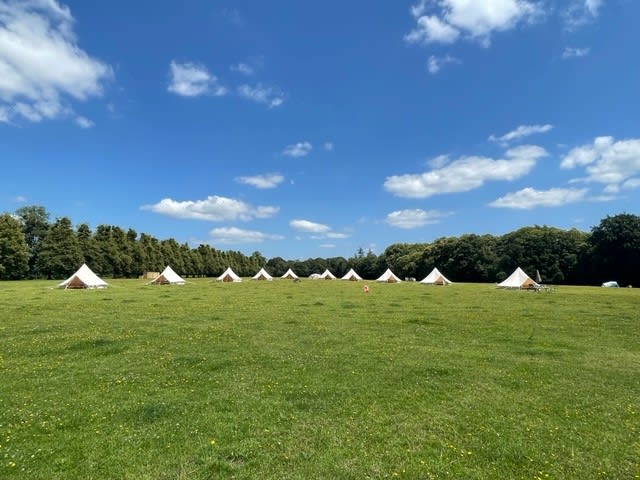 Bell Tents on site