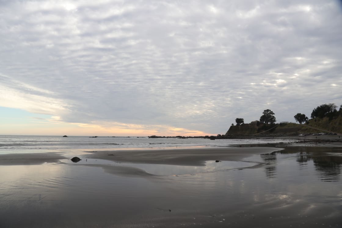 Shelter Cove at low tide