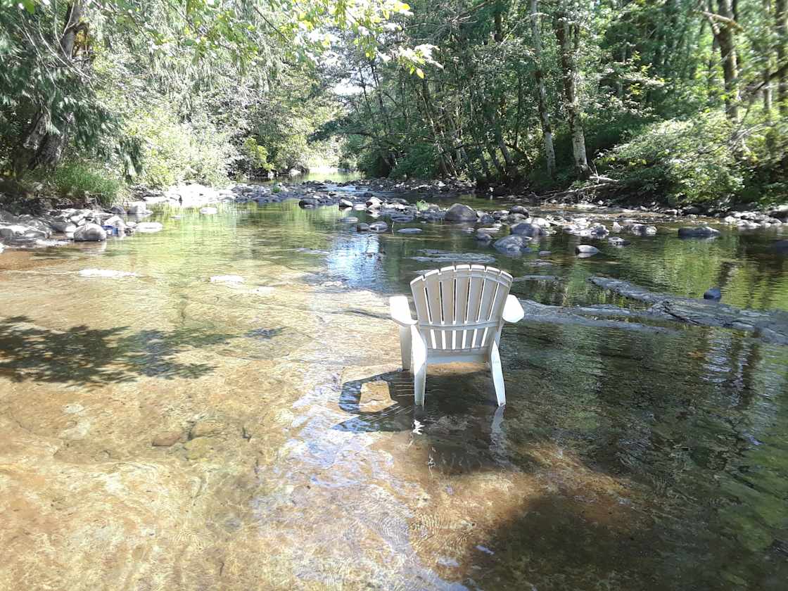 best seat in the house (chairs are provided)