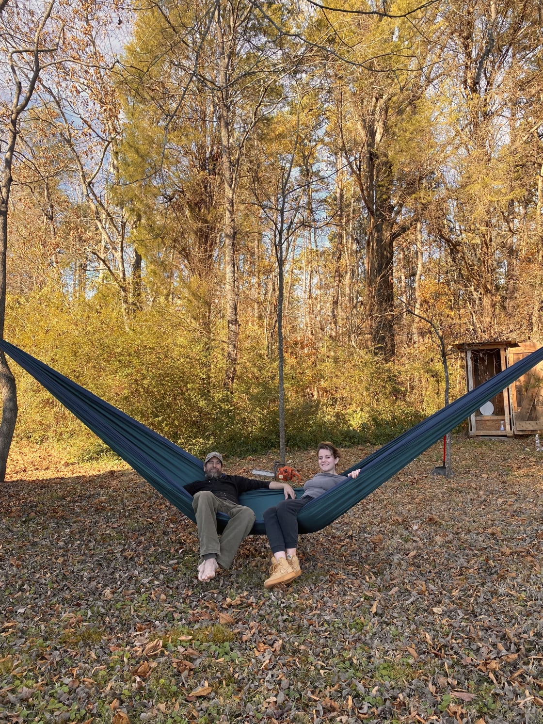 21’ hammock from Flying Squirrel Outfitters