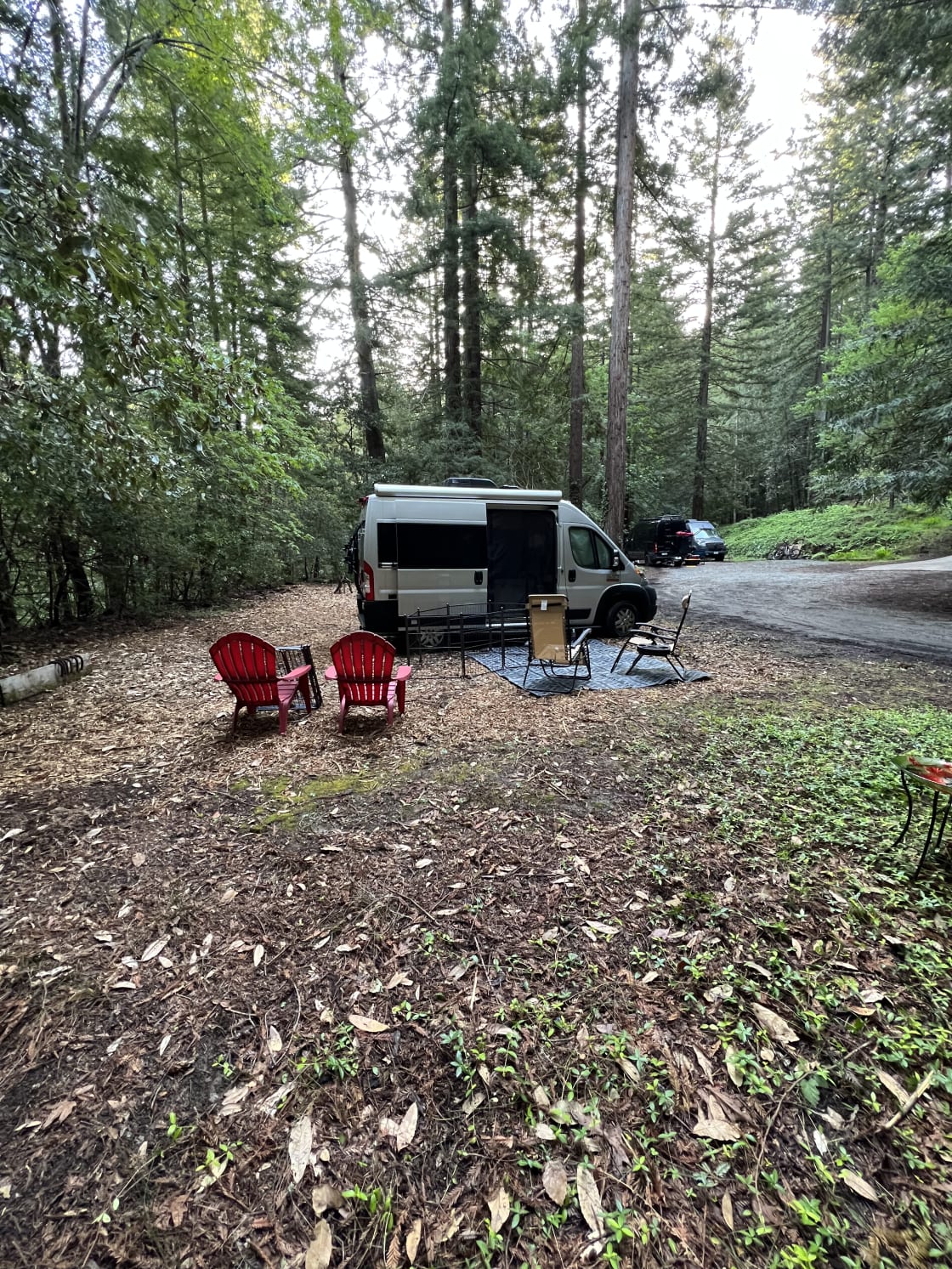 Campervan site. 