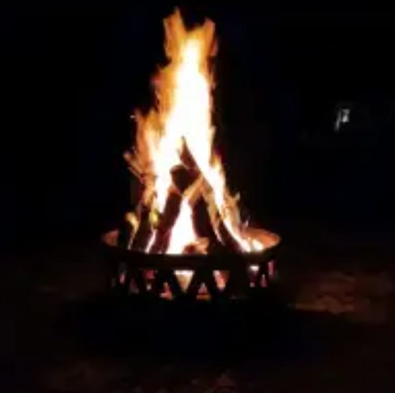 Spend an evening round a cozy campfire