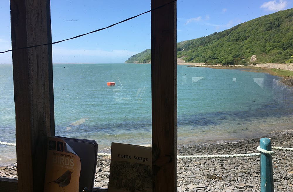 The cabin area has truly breathtaking 360 degree views across the Dyfi estuary, including across to Ynyshir RSPB reserve, ideal for a spot of bird watching.
