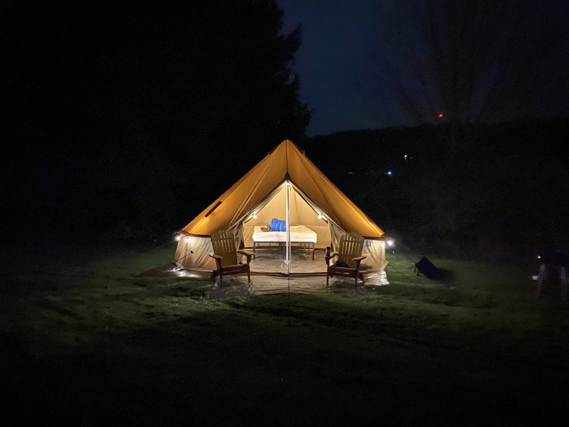 "My Friends Place" Bell Tent