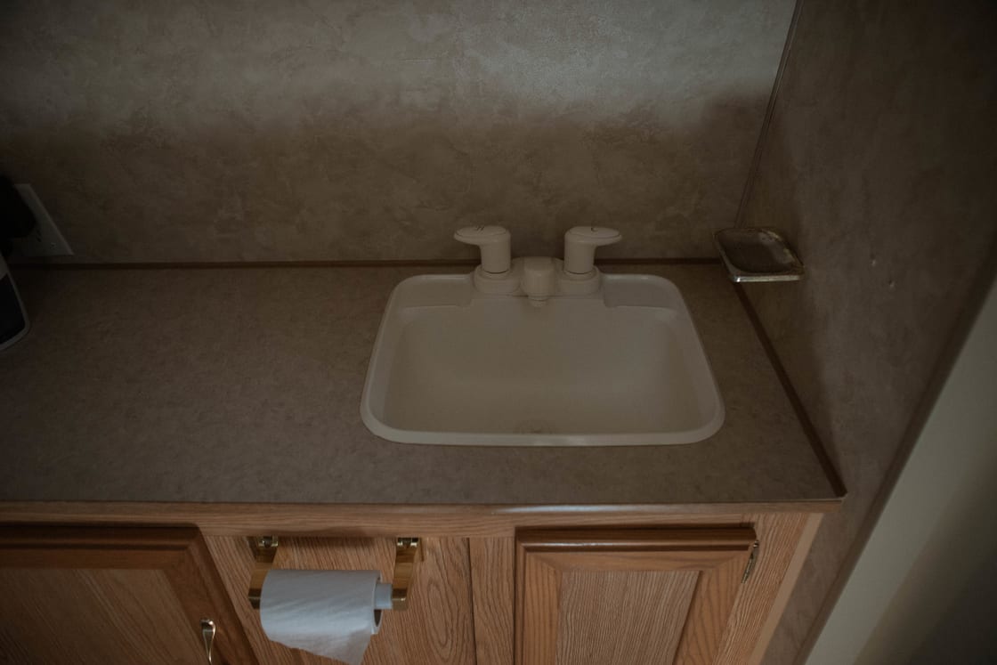 Here is a photo of the sink!