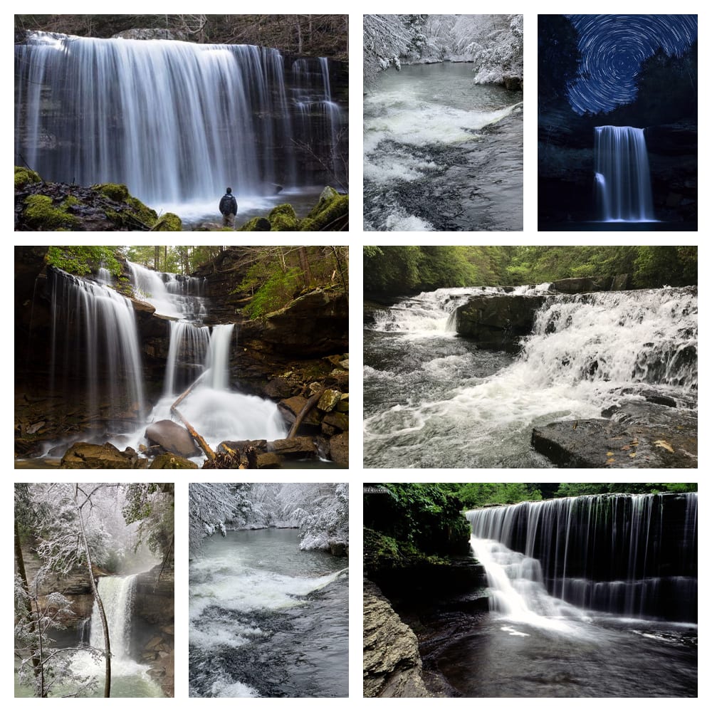 Greeter Falls Campground
