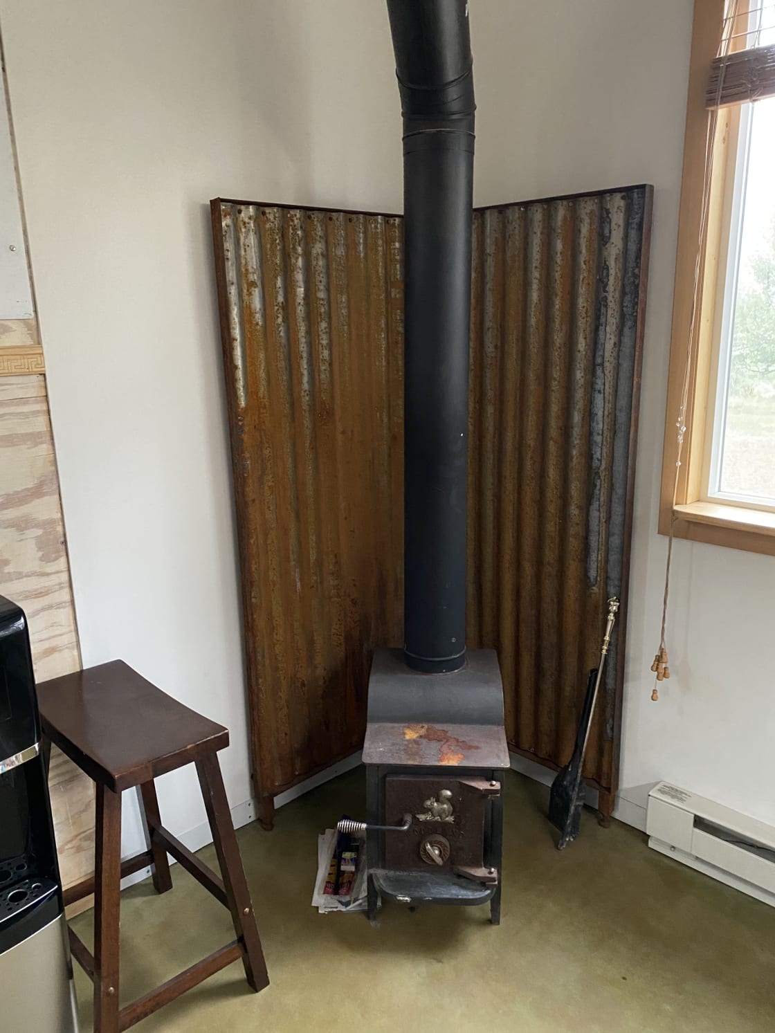 Sweet and cozy woodstove!