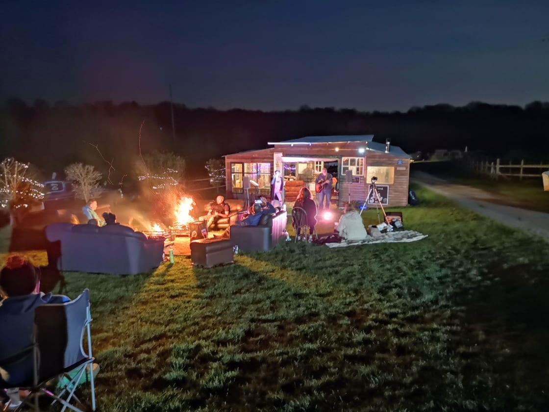 Live music, firepits, fairy lights...just a great place to relax 