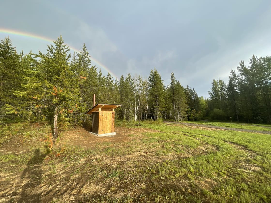 Outhouse for Sites 7-12
