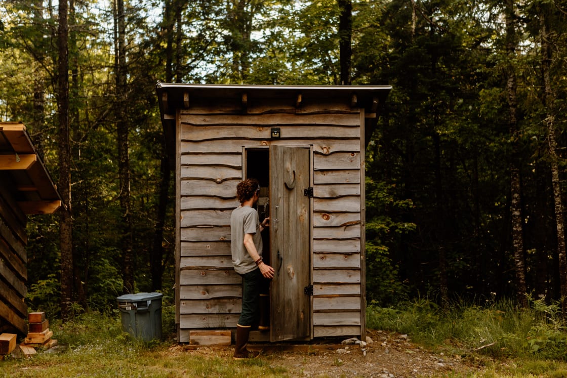 the outhouse 