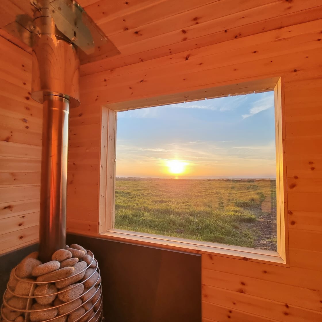 Sauna with a view 