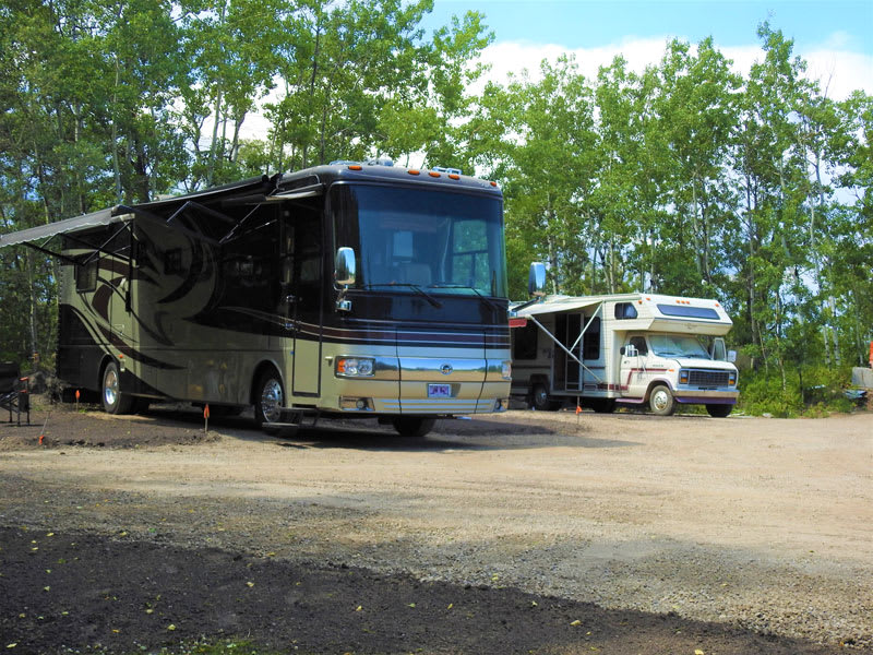 RV Parking ~ Dry Camping Lots