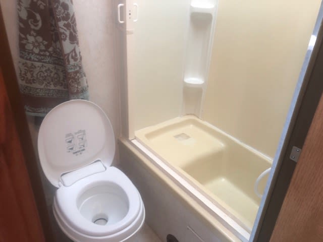 Toilet and Tub
