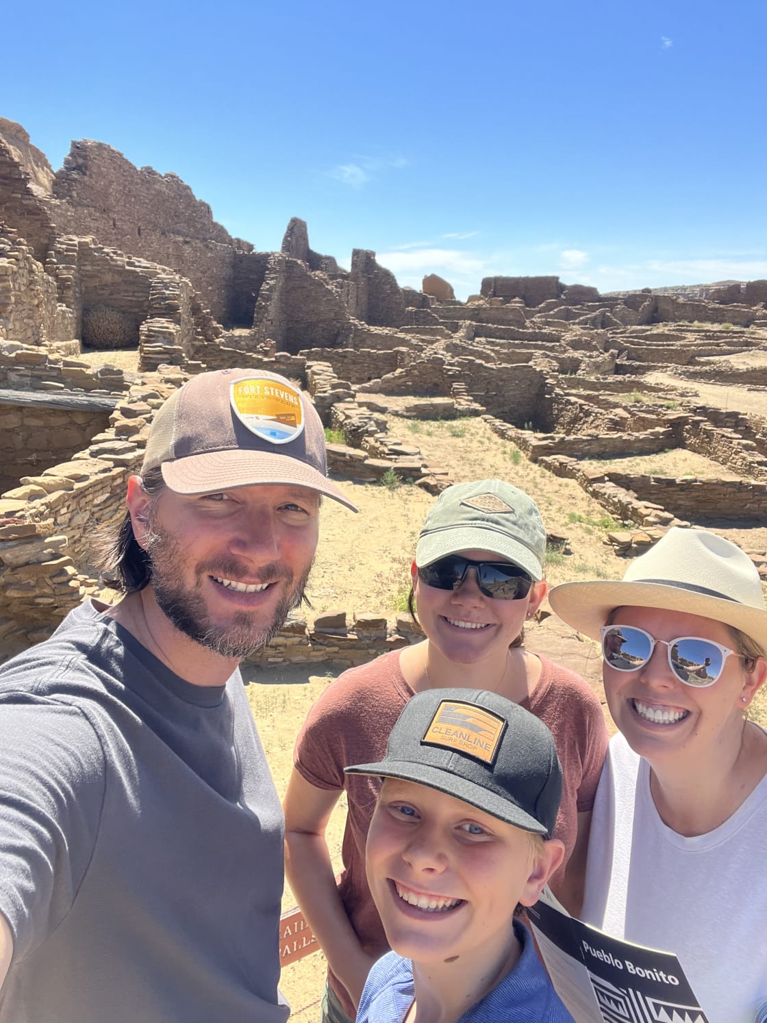 Chaco Canyon, about 30 minutes from Horse Thief campground, much closer than any other option!