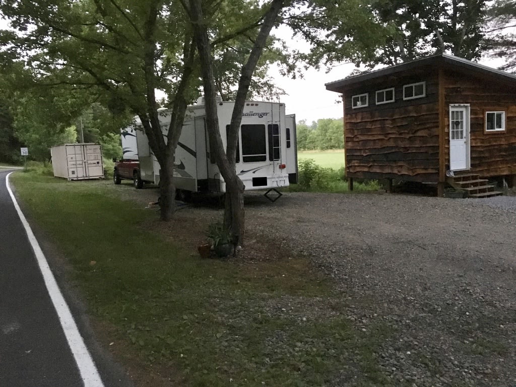 Heron Way RV site at The Rhymer Roost