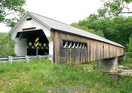 Just a mile away, you'll find an increidble 280 ft long covered bridge that was built about 150 years ago.